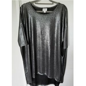 Lularoe Elegant Irma in Gunmetal L